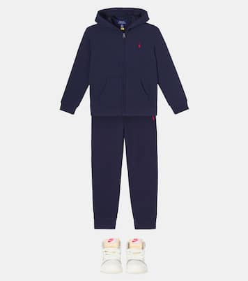 Kapuzenjacke aus einem Baumwollgemisch | Polo Ralph Lauren Kids