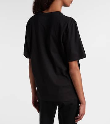 T-Shirt Crescent Moon aus Baumwolle | Saint Laurent