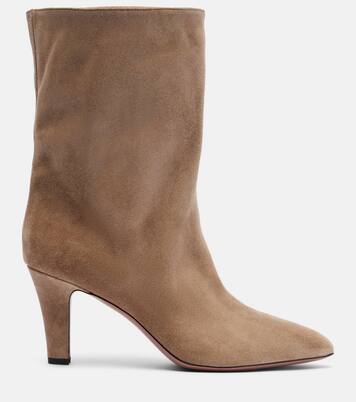 Elsa 75 suede ankle boots | Paris Texas