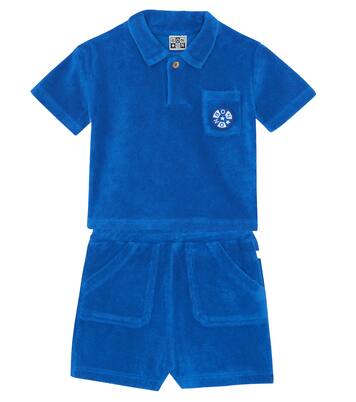 Baby Nivio polo shirt and Nono shorts set | Bonton