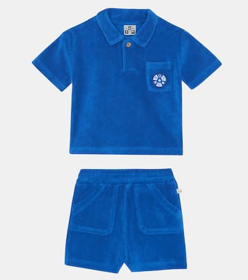 Baby Nivio polo shirt and Nono shorts set | Bonton