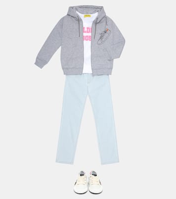 Camiseta de algodón con logo | Golden Goose Kids