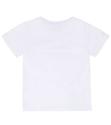 Camiseta de algodón con logo | Golden Goose Kids