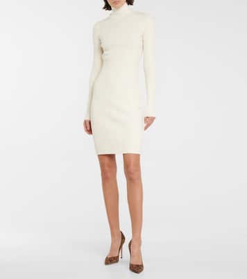 Wool-blend minidress | Wolford