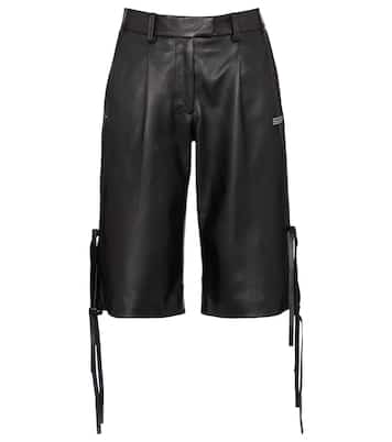 Shorts aus Leder | Off-White