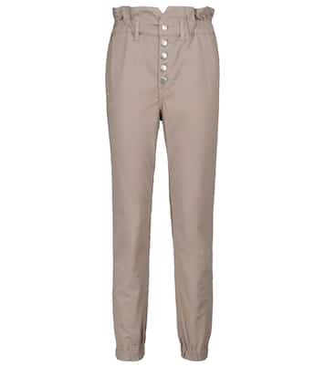 Pantalones ajustados Tedi de algodón | Veronica Beard