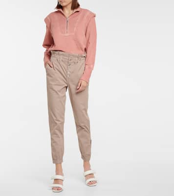 Pantalones ajustados Tedi de algodón | Veronica Beard