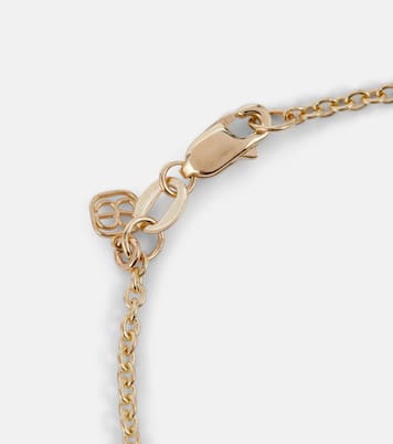 Love 14kt gold bracelet with diamonds | Sydney Evan