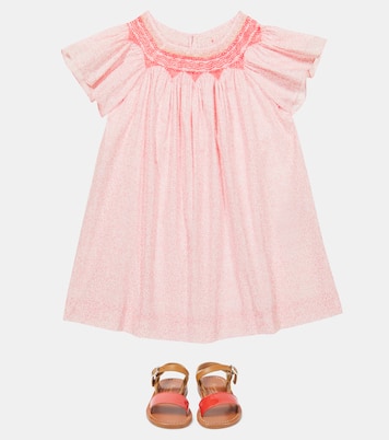 Robe Arlene en coton à fleurs | Bonpoint
