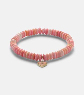 14kt gold beaded bracelet | Sydney Evan