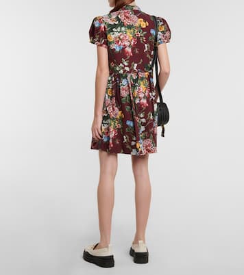 Bedrucktes Kleid aus Baumwolle | See By Chloé