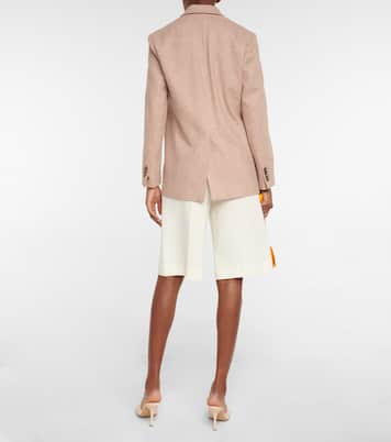 Blazer Bitsy en tweed de cachemir | Loro Piana