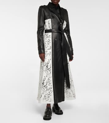 Trench-coat Victor en cuir | Gabriela Hearst