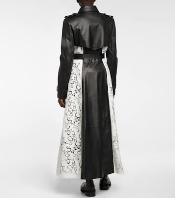 Trench-coat Victor en cuir | Gabriela Hearst