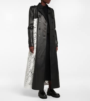 Trench-coat Victor en cuir | Gabriela Hearst