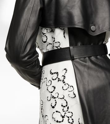 Trench-coat Victor en cuir | Gabriela Hearst