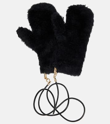 Ombrato wool and silk-blend gloves | Max Mara