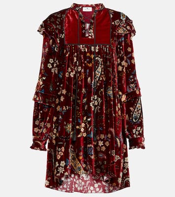 Minikleid aus Samt | Etro