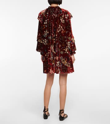 Minikleid aus Samt | Etro