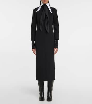 Tulip wool-blend midi dress | The Row