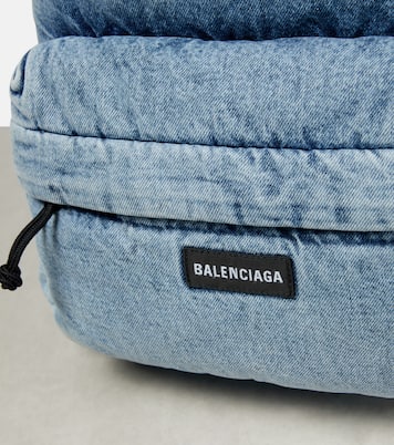 Sac à dos en denim matelassé | Balenciaga