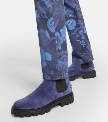 Chelsea Boots aus Veloursleder | Tod's