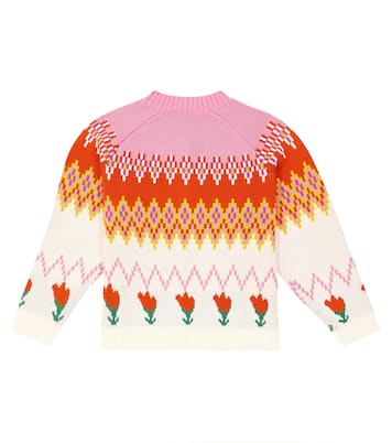Cardigan en coton et laine | Stella McCartney Kids