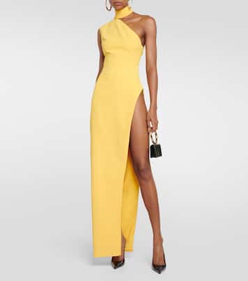 Maxikleid aus Crêpe | Mônot