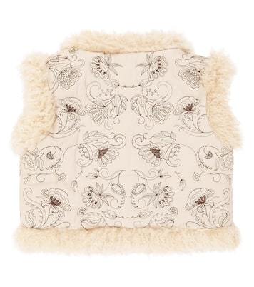 Gilet Tuli con pelliccia sintetica | Bonpoint