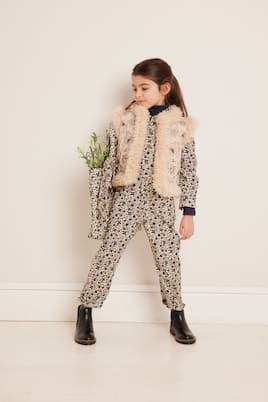 Gilet Tuli con pelliccia sintetica | Bonpoint
