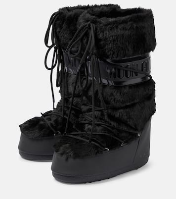 Schneestiefel Icon mit Faux Fur | Moon Boot