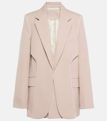 Blazer aus einem Wollgemisch | Victoria Beckham
