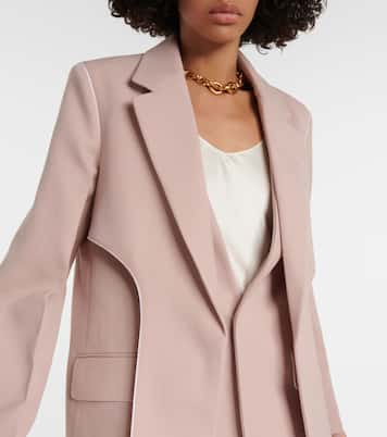 Blazer aus einem Wollgemisch | Victoria Beckham