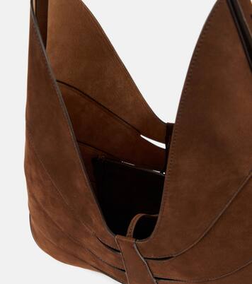 Borsa a spalla Delta in suede | Alaïa