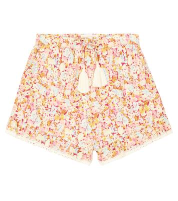 Shorts Vallaloid de algodón floral | Louise Misha