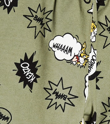 Shorts in jersey di misto cotone | Kenzo Kids