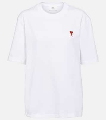 T-shirt Ami de Cœur in jersey di cotone | Ami Paris
