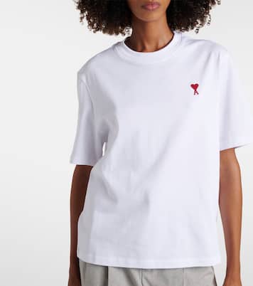 T-shirt Ami de Cœur in jersey di cotone | Ami Paris