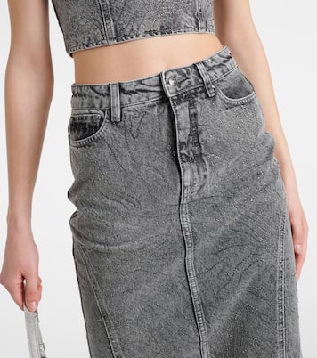 Verzierter Jeansrock | Rotate