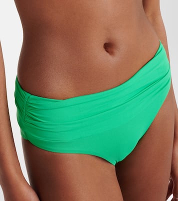 Slip bikini Bel Air con ruches | Melissa Odabash