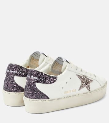 Sneakers Hi Star aus Leder mit Glitter | Golden Goose