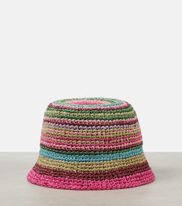 Sombrero de pescador VLogo Signature de croché | Valentino