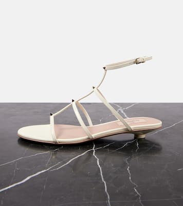 Sandales Rockstud Wispy en cuir | Valentino Garavani