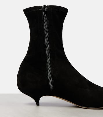 Stivaletti Liisa in suede | The Row