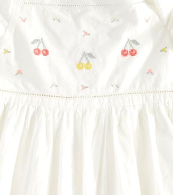 Miniabito Galia in cotone con stampa | Bonpoint