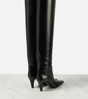 Bottes Jill 75 en cuir | Saint Laurent