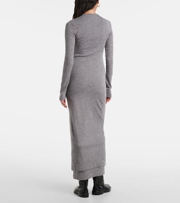 Abito midi in lana vergine | Jil Sander