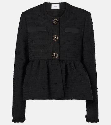 Cropped-Jacke aus Tweed | Erdem