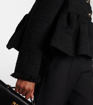 Cropped-Jacke aus Tweed | Erdem