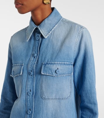 Camisa John Austin de denim | Gabriela Hearst